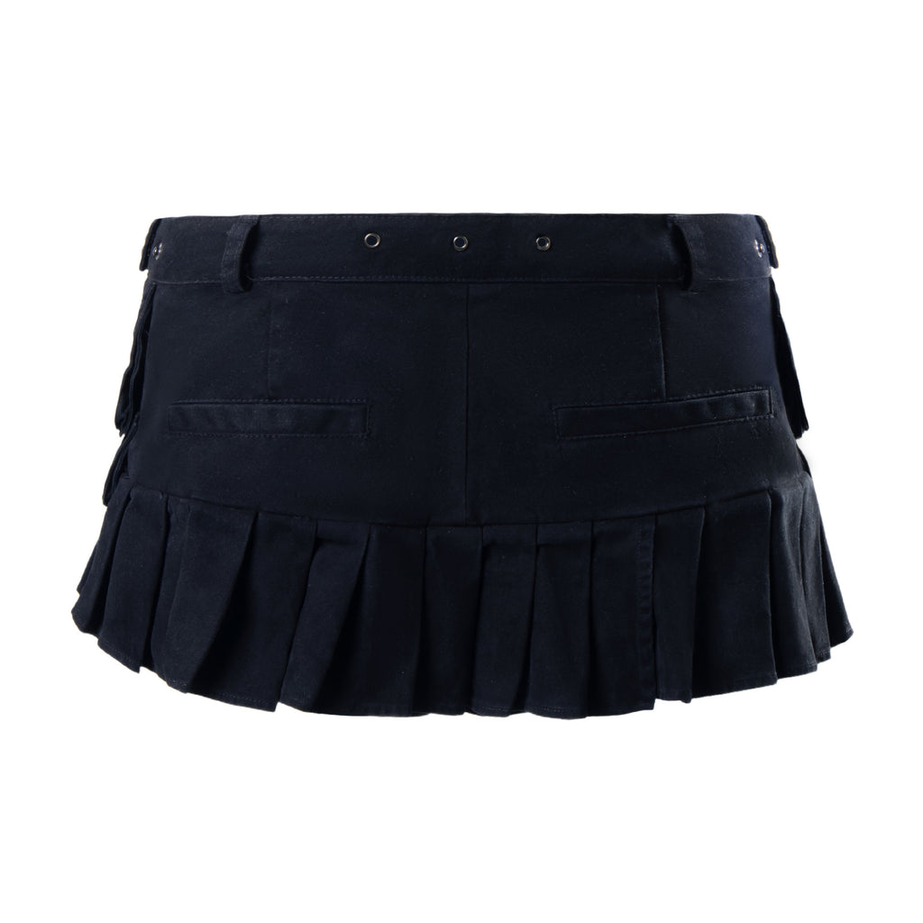 Work clothes Feng Shui washing denim short skirt for women
