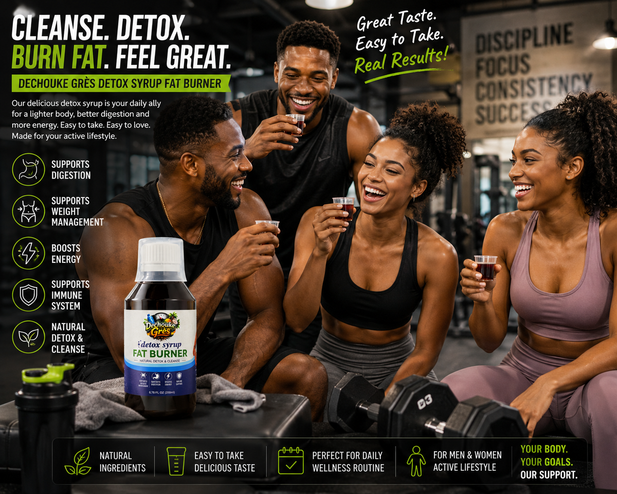 Dechouke Grès Detox Syrup – Fat Burner & Daily Wellness Support
