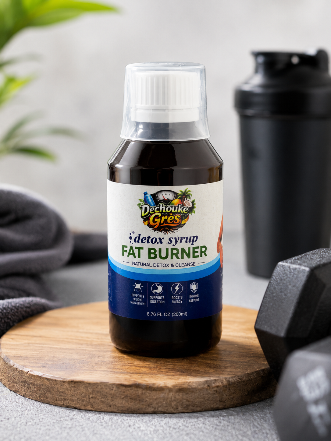 Dechouke Grès Detox Syrup – Fat Burner & Daily Wellness Support