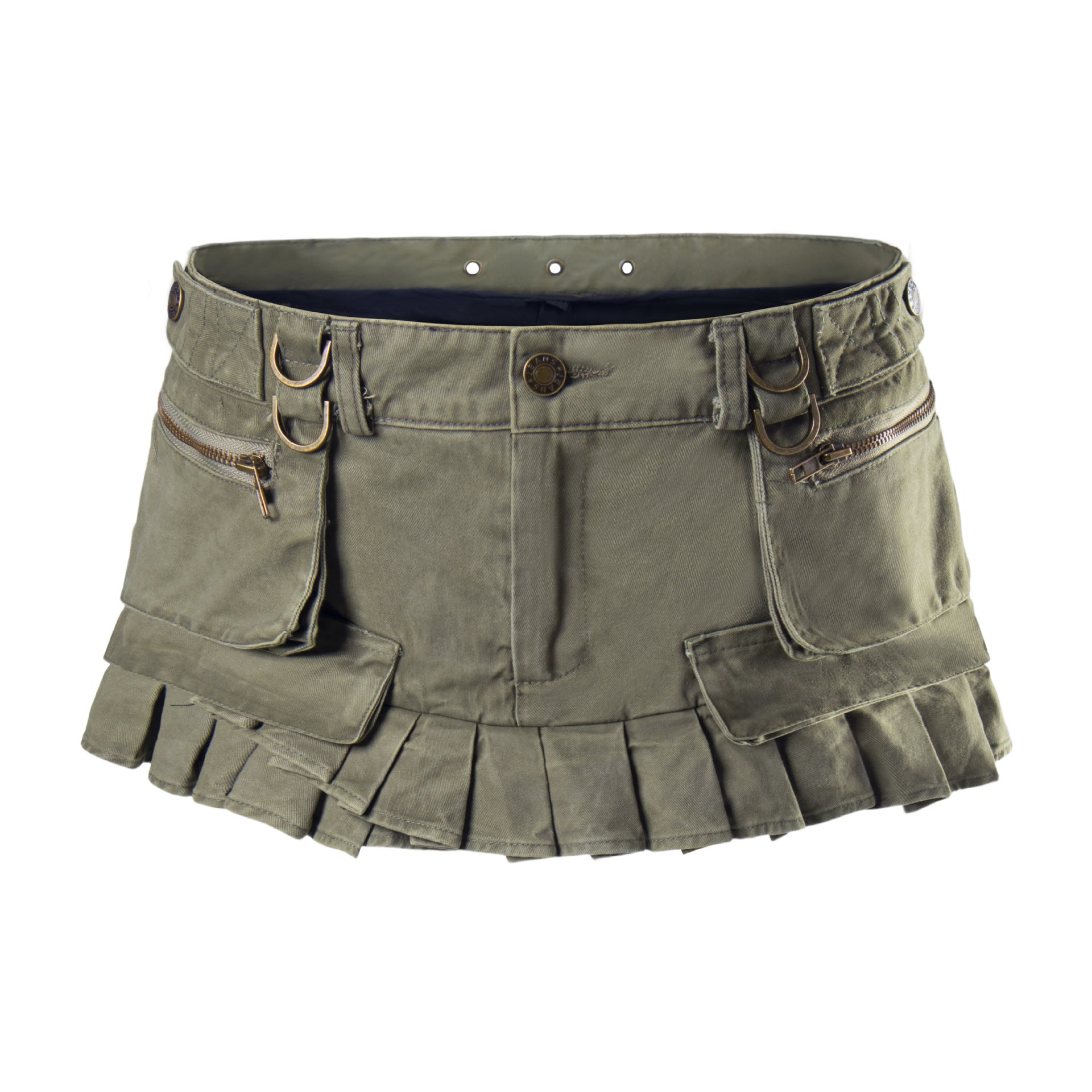 Work clothes Feng Shui washing denim short skirt for women