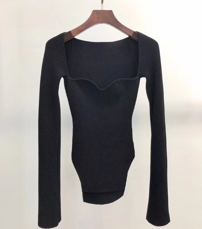 New spring and summer fashion women clothes cashmere sqaure collar