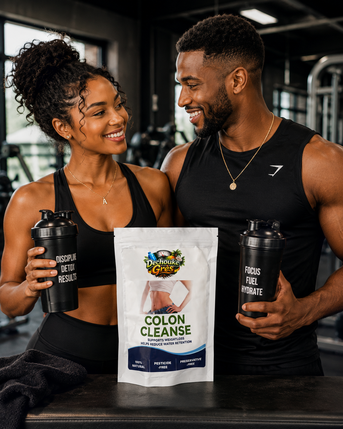 Dechouke Grès Colon Cleanse Herbal Tea – Daily Detox & Wellness Tea