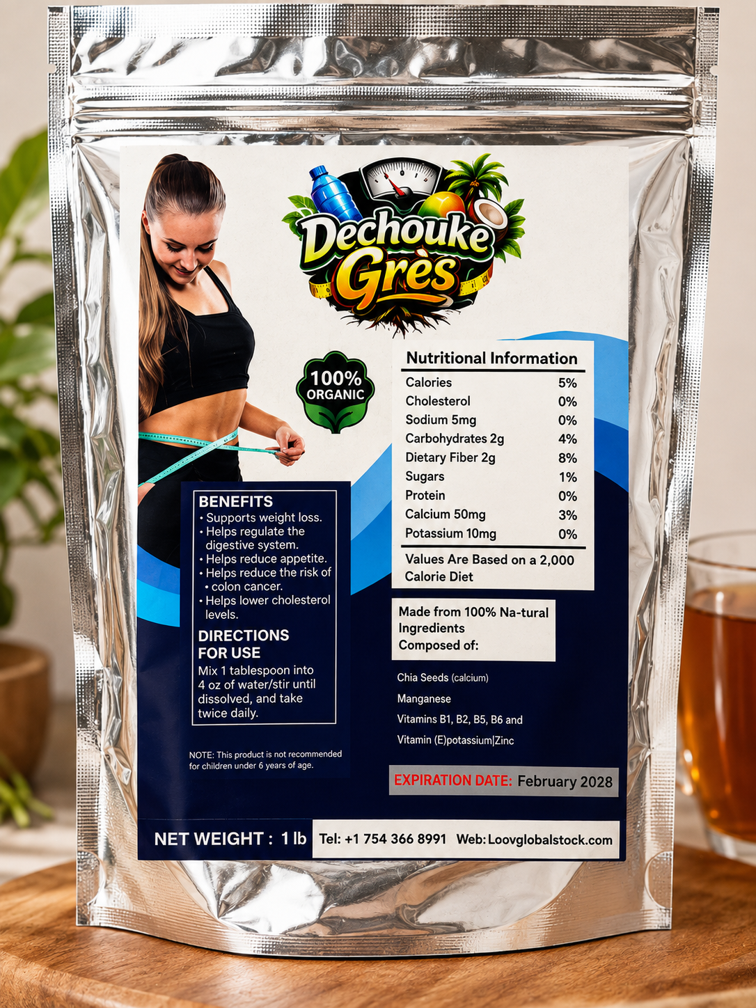 Dechouke Grès Protein – Daily Protein Shake for Women & Men
