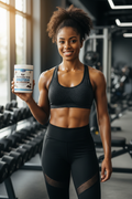 Lifestyle – Black woman with Dechouke Grès Protein