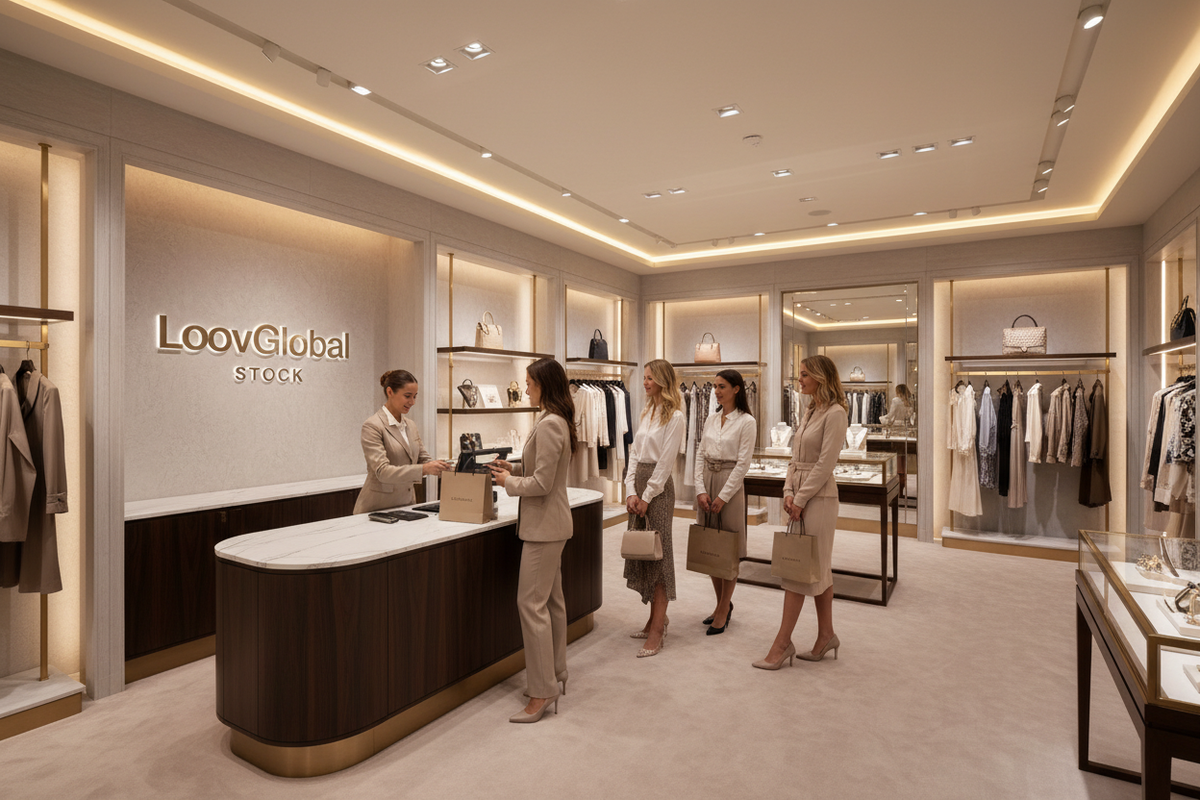 LoovGlobal Stock Checkout Scene